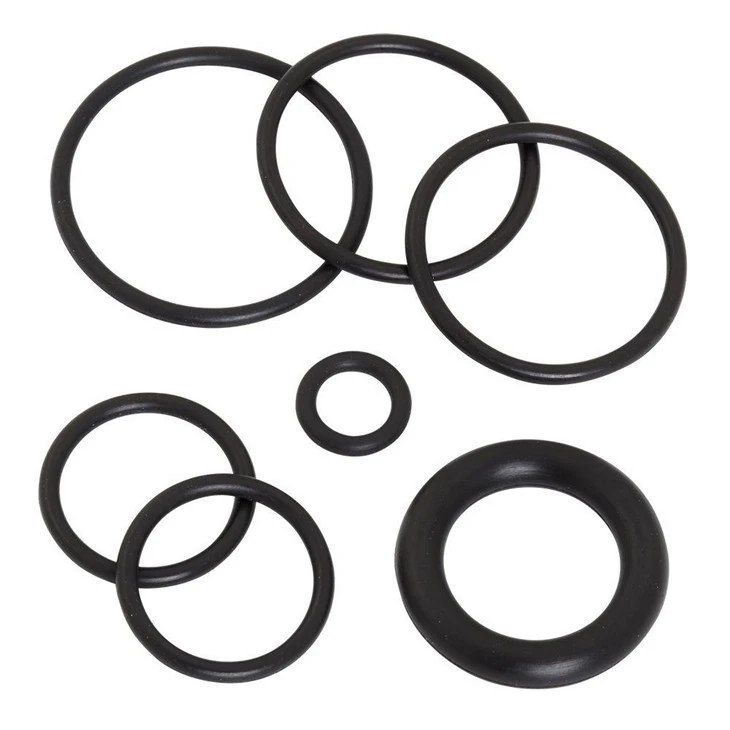 Schwarze Silikon O-Ring ist fertig.