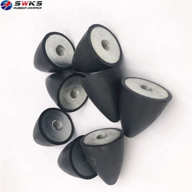 Conical Rubber Feet Bumpers Vibrator Damper