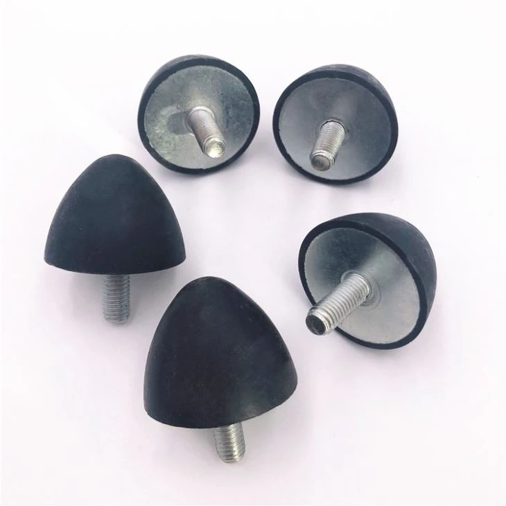 Conical Rubber Feet Bumpers Vibrator Damper