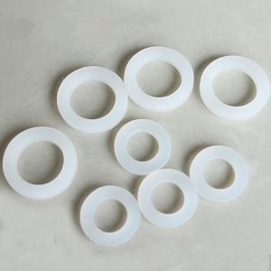Kundenspezifische Farbspezifikation Silikonkautschuk-Dichtungsscheibe
