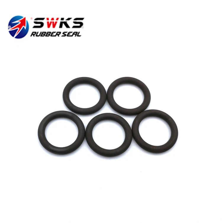 Schwarzes OEM-Logo Verpackung Lebensmittel O-Ringe